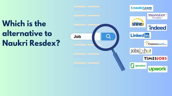 Which is the alternative to Naukri Resdex?